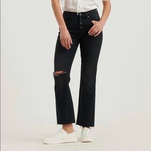 Mid Rise Ava Crop Mini Boot Jean